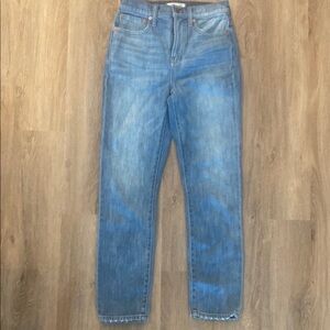 Madewell The Perfect Vintage Jeans with Faded Detail